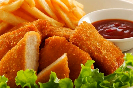 طرز تهیه ناگت مرغ