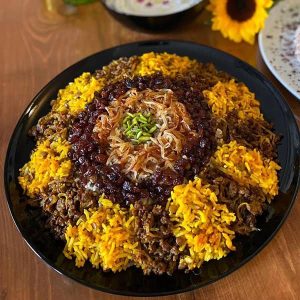  عدس پلو رستورانی